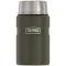 Thermos King Stainless Steel Flask 1.2L Matte Army