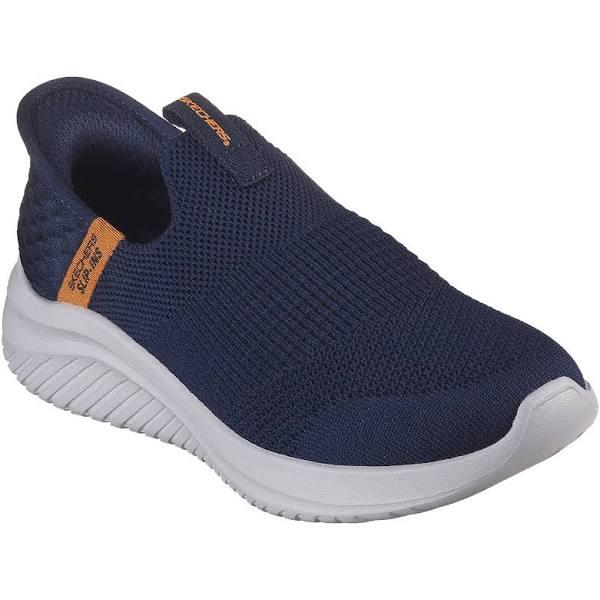 Skechers Junior Boys Ultra Flex 3.0 Slip-In Trainers 12K UK / Navy