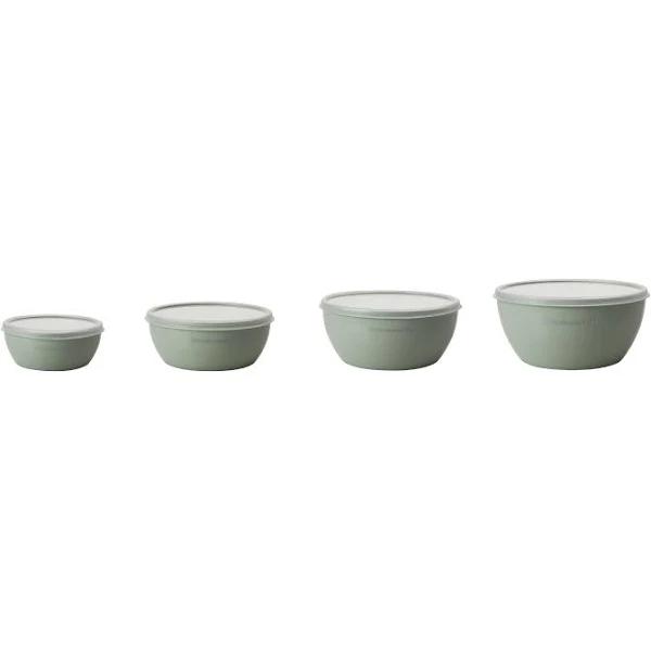 KitchenAid Prep Bowls With Lids, Set of 4, Pistachio