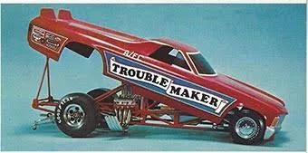 Atlantis 1/24 Son of Troublemaker Chevy El Camino Funny Car