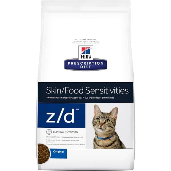 Hill's Prescription Diet z/d Skin/Food Sensitivities Dry Cat Food - 1.8kg