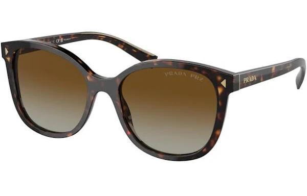 Prada PR22ZSF | Tortoise/Brown Gradient Polarised Sunglasses