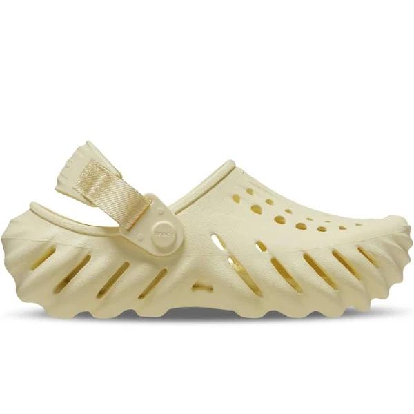 Crocs Echo Clog Kids Buttercream Unisex Size 5| AfterPay Available