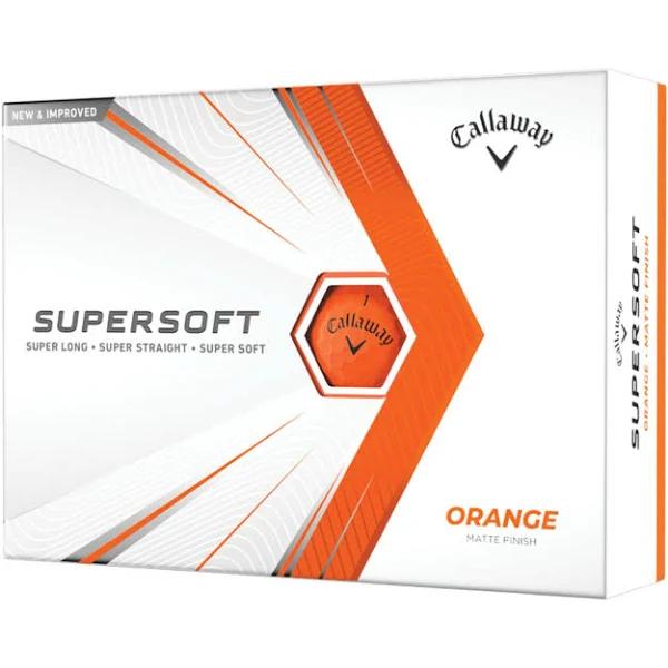 Callaway Supersoft Orange Golf Balls