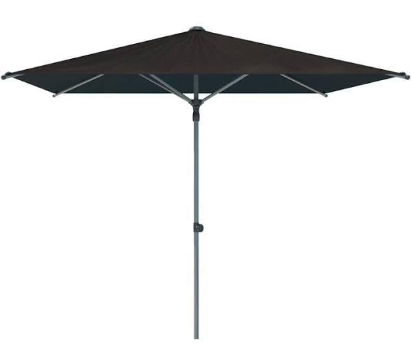 Coolaroo Torquay 2.7m Square Market Umbrella — Charcoal