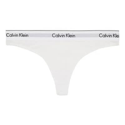 Calvin Klein Style Classic Thong White - XXL