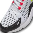 Nike Air Max 270 Womens White Volt Siren Red Shoes - Size 10 - White/volt/light ultramarine/siren Red