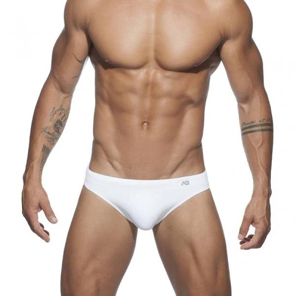 Addicted Basic Ad Swim Brief ADS097 White