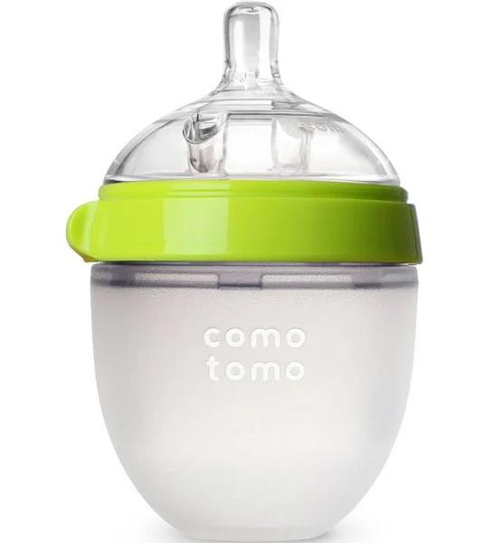 Comotomo Silicone Baby Bottle 150ml Green