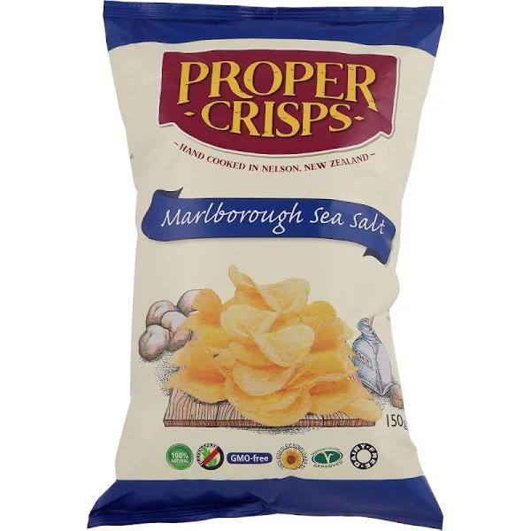 Proper Crisps - Marlborough Sea Salt 150g