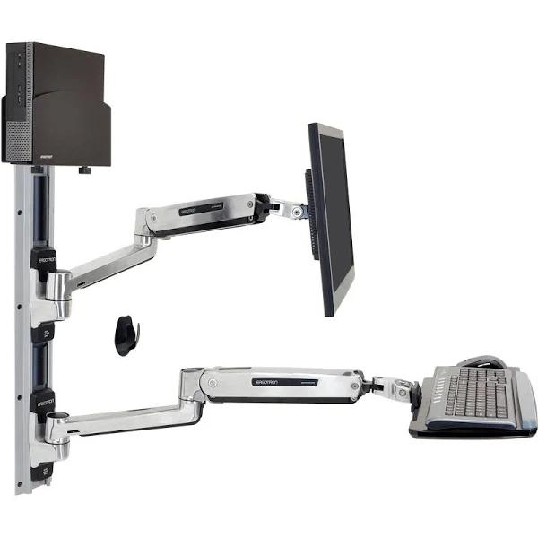 Ergotron 45-358-026 LX Sit Stand Wall Mount System