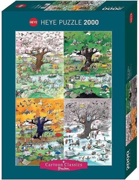 Heye 2000pc Puzzle Blachon 4 Seasons