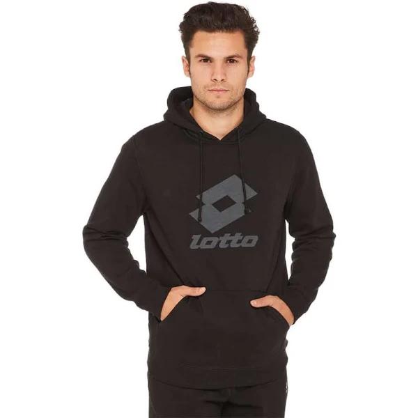 Lotto | Mens Smart Pullover Hoodie (Black)