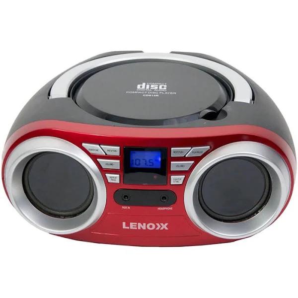 Lenoxx CD813R Portable CD Player - AfterPay & zipPay Available