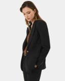 Forcast Women's Hunter Single Breasted Blazer - Black - 4 - AfterPay & zipPay Available