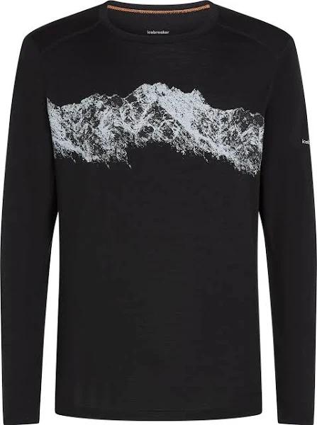 Icebreaker Mens Merino 200 Oasis LS Crewe Remarkables