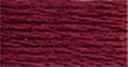 DMC Pearl Cotton Skein Size 5 27.3yd Dark Garnet