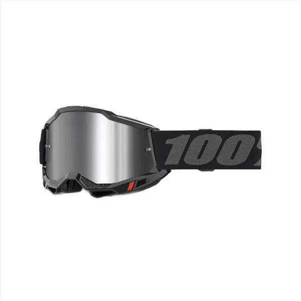 100 Percent Accuri 2 Goggle Black - Mirror Silver