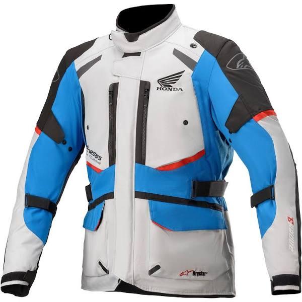 Alpinestars Honda Andes V3 Drystar Jacket Grey Blue