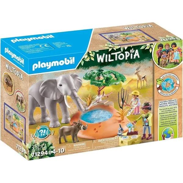 Playmobil Wiltopia Elephant in La Ponda Construction Game Multicolor