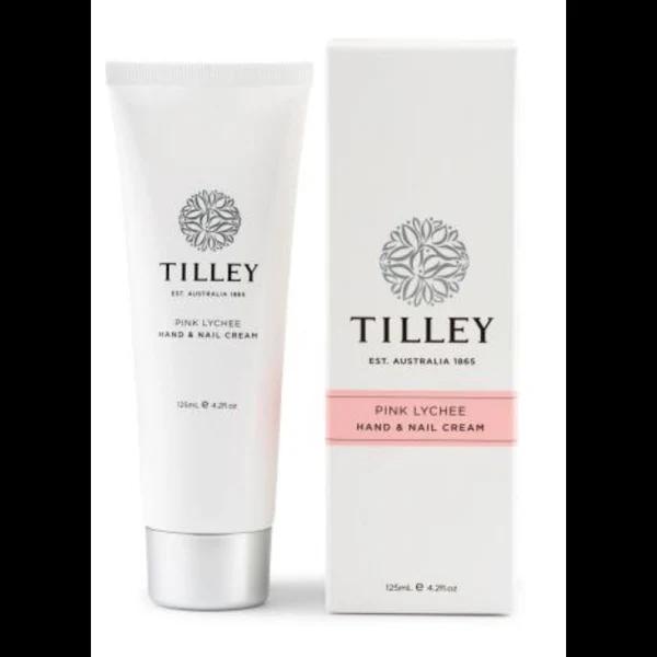 Tilley Hand & Nail Cream - Pink Lychee 125 ml