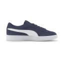 Smash V2 Suede Jr Sneakers - Youth 8-16 Years in Peacoat/White, Size 5 by Puma