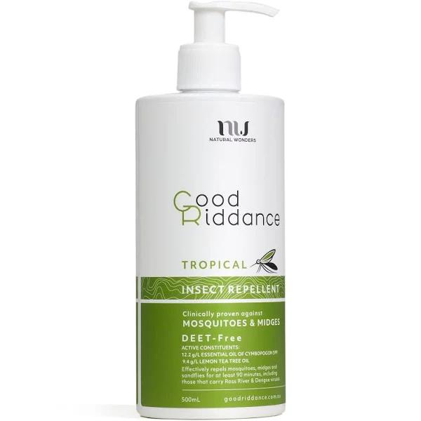 Good Riddance Tropical Insect Repellent - 500ml