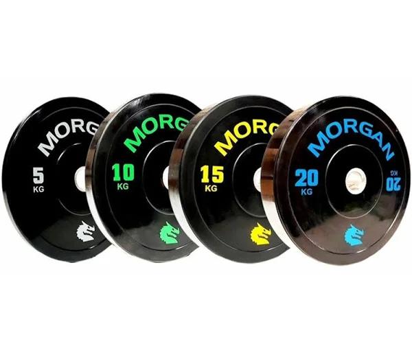 Morgan 100kg Olympic Bumper Plate Pack