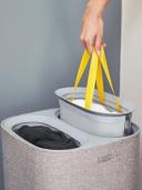 Joseph & Joseph Tota 60-litre Laundry Separation Basket - Grey