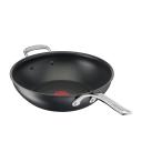 Jamie Oliver by Tefal Cooks Classic Induction Non Stick Hard Anodised Wok 30cm