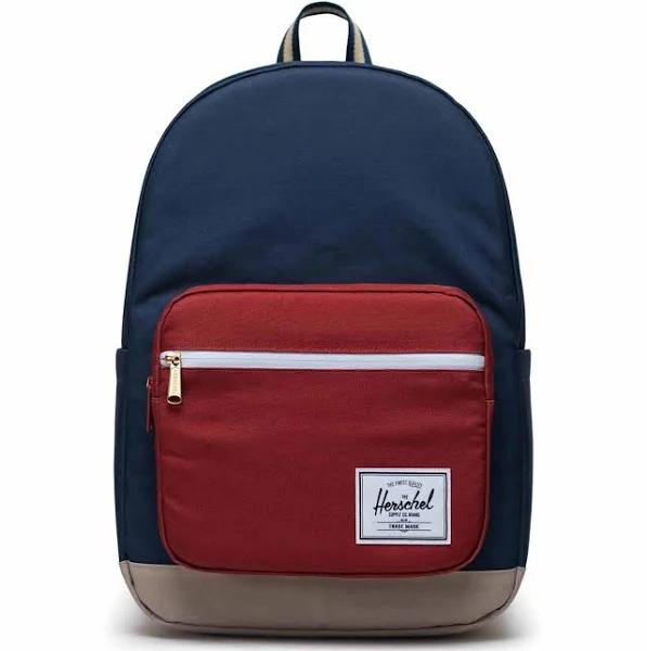 Herschel Pop Quiz Backpack - Black Iris/Red Ochre/Twill