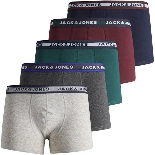 Jack & Jones Trunks Multi 5 Pack Assorted L