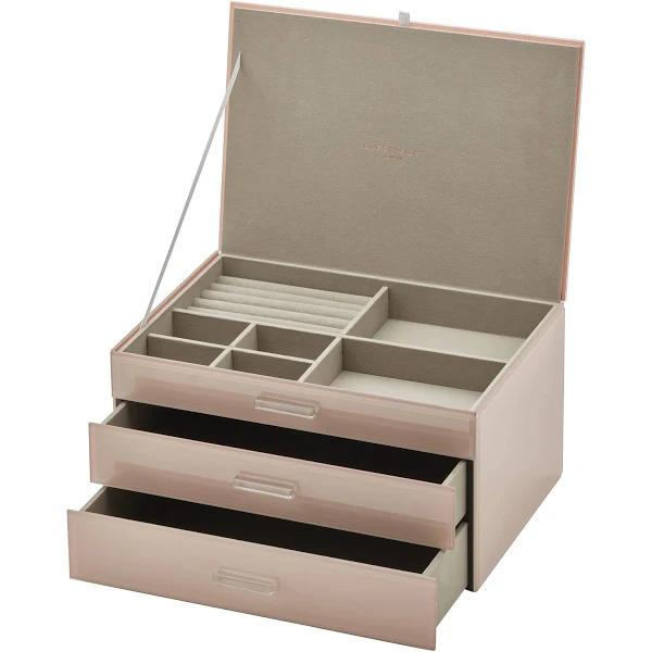 One Six Eight London Gabriella Jewellery Box 34cm Blush