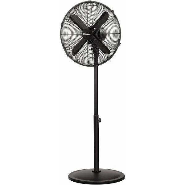 Dimplex DCPF40MB 40cm High Velocity Pedestal Fan - Matte Black