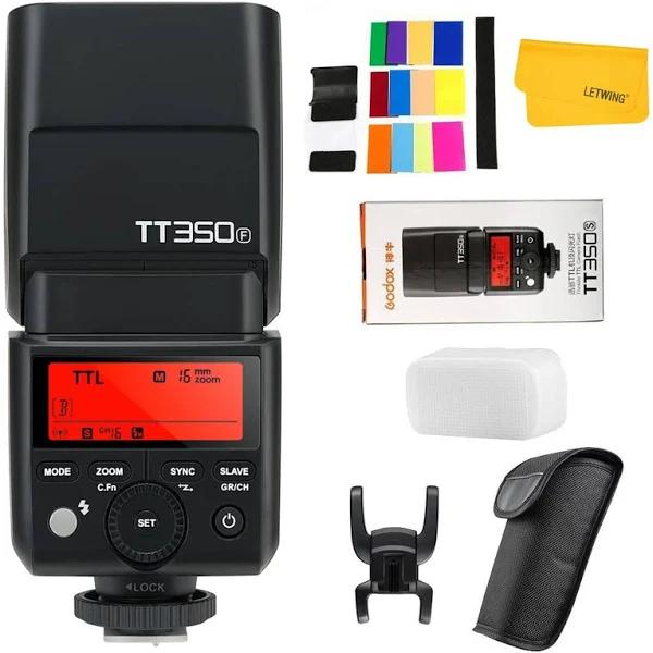 Godox TT350F 2.4G HSS 1/8000s TTL GN36 Camera Flash Speedlite for Fuji