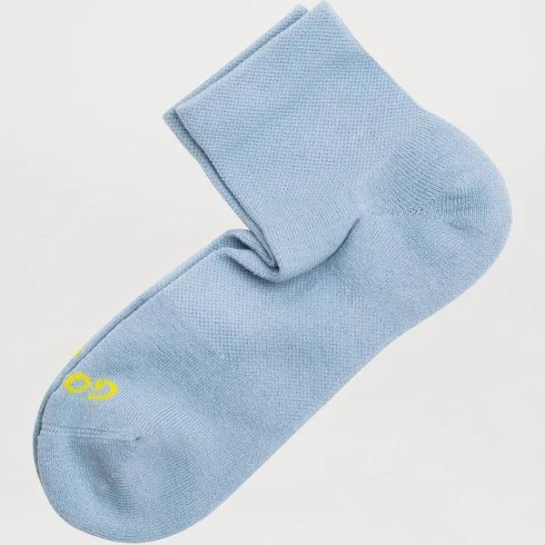 Australian Merino Wool-Blend Cushioned Quarter Sock - Paire Sky / S by Paire