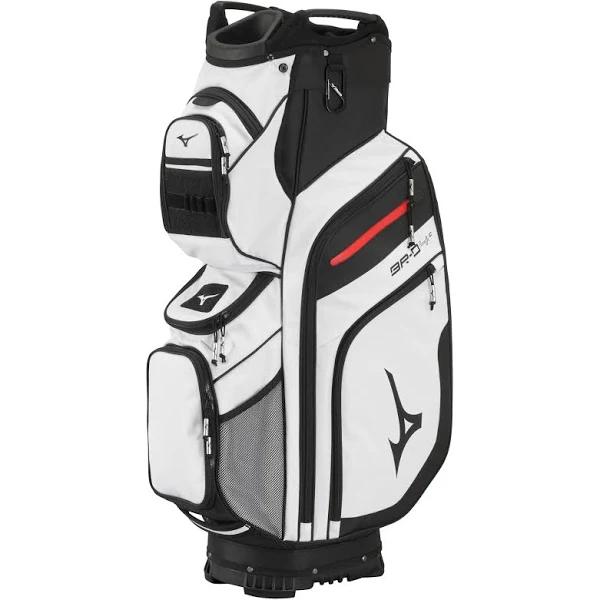 Mizuno BR-D4 Cart Golf Bag - White/Black