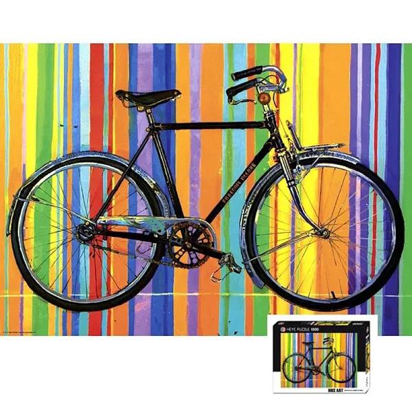 Heye - Bike Art Freedom Deluxe Puzzle 1000pc