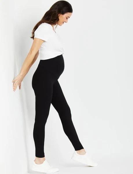 Motherhood Maternity Women's Full Length Leggings - Black