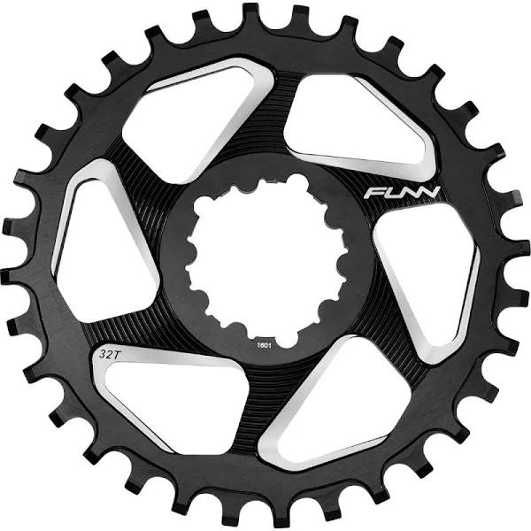 Funn Solo DX Narrow-Wide Chainring For SRAM Direct Mount - Black Boost 30t