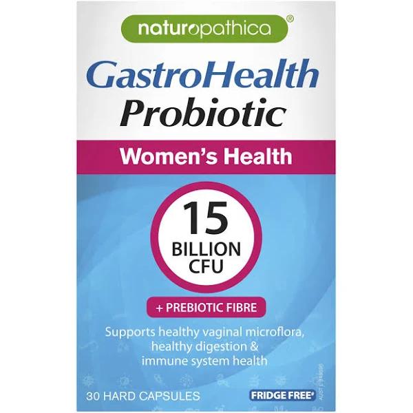 Naturopathica GastroHealth Probiotic Womens Health 30 Capsules