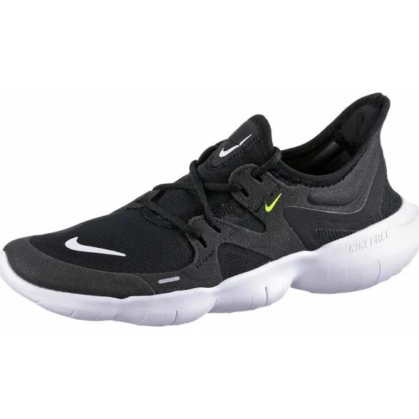 Nike Womens Free Rn 5.0 Black White Anthracite Volt