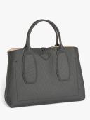 Longchamp Ladies Roseau Top Handle Bag-Black in Black