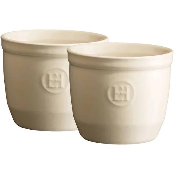 Emile Henry Ramekin Dish No8 Set of 2 Clay