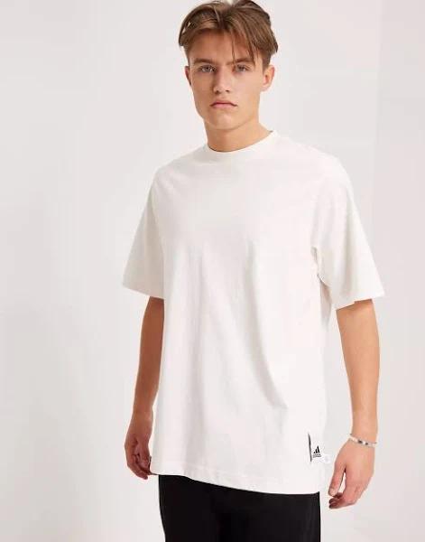 Adidas Lounge Short Sleeve T-Shirt White - M