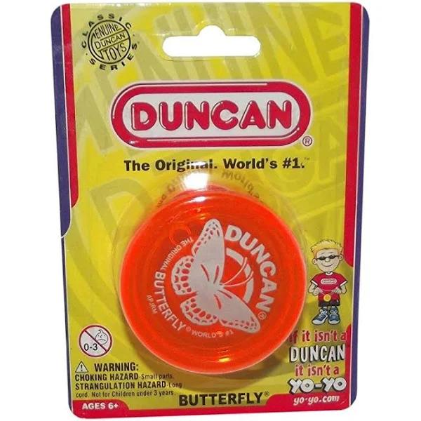 Genuine Duncan Butterfly Yo-Yo Classic Toy - Red