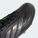 adidas-Copa Pure II League Firm Ground Boots-Kids-Core Black / Carbon / Grey One-4