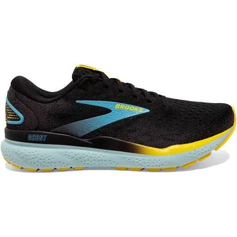 Brooks - Ghost 16 Mens, US 12.5 / Black/Forged Iron/Blue