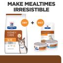 Hills Prescription Diet Cat k/d Kidney Care Pate with Tuna Wet Food 156g x 24