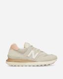 New Balance Unisex 574 White - Size 8.5